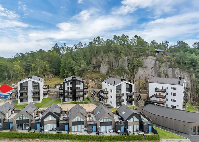 Sunset Bay Penthouse Lägenhet Kristiansand